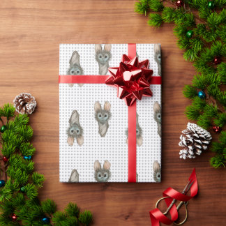De Presente Papel Whimsical Bat Wraping