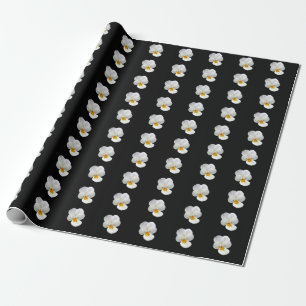 De Presente Papel Wild Pansy Wrapping