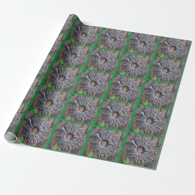 De Presente Papel Zen Gardening Wraping (Desenrolado)