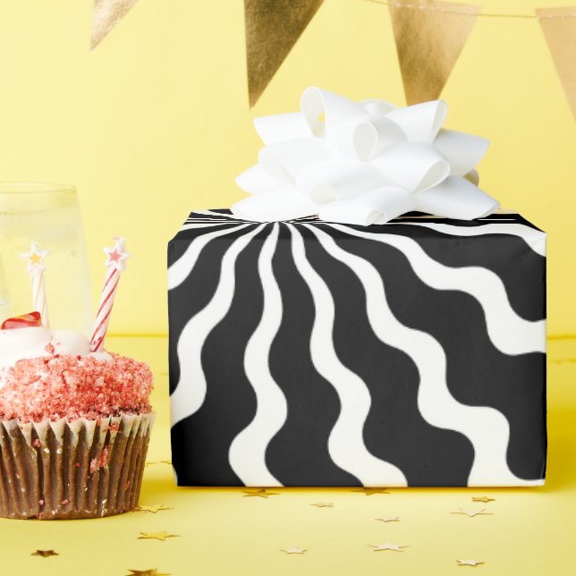 De Presente Papel Zig Zag Spiral Wraps (Festa de aniversário)
