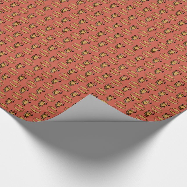 De Presente Peixe egípcio, Crocodilo em Papel Vermelho (Ponta)