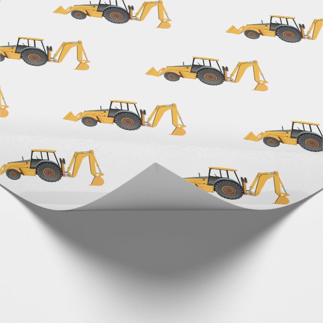 De Presente Pequeno Digger - Papel Brilhante, 30" x 6'  (Ponta)