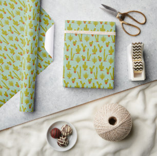 De Presente Plantas Cute Desert Cactus Molhando Papel