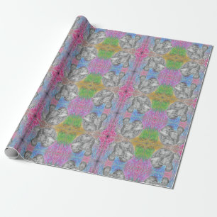 DE PRESENTE PLATYPUS CARTOON AUSTRALIA WRAPPING PAPEL