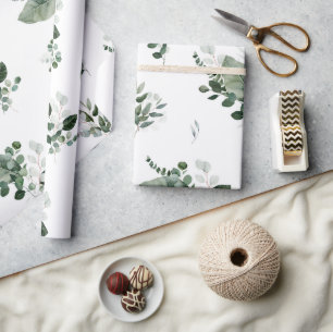 DE PRESENTE PRIMAVERAS LUXE PALM ENVOLVENDO PAPEL DOBRADO