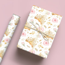 Princesa Coroa Embrulhando Papel - Fairytale Anive
