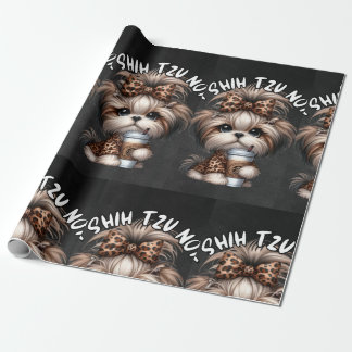De Presente Shih Tzu Não Enrola Papel