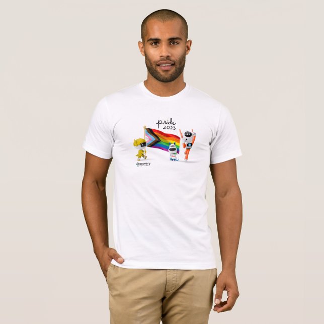DE Pride 2023 - Camisa branca (Frente Completa)
