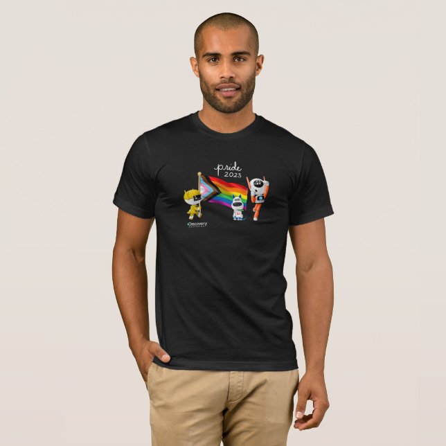 DE Pride 2023 - Camisa Negra (Frente Completa)