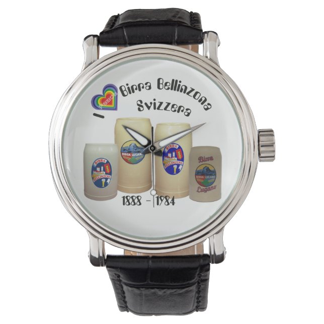 De Pulso Birra Bellinzona, Bellinzona relógio (Frente)