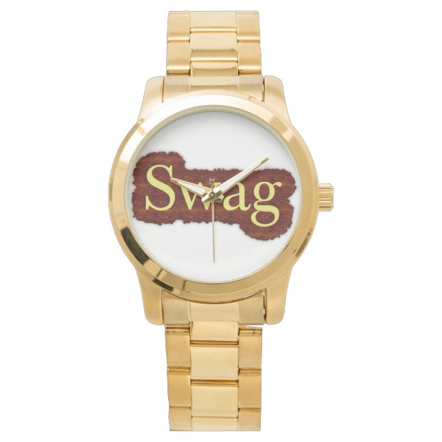 De Pulso Dourado, coberto relógio unisex, à venda! (Frente)