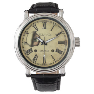 De Pulso Face do relógio do horror personalizada