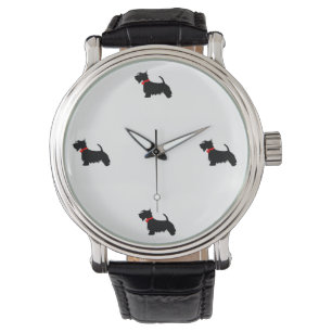 De Pulso O cão do Scottie equipa o relógio do vintage