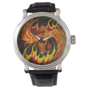De Pulso Phoenix no relógio das chamas