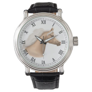 De Pulso Relógio árabe do cavalo do Palomino