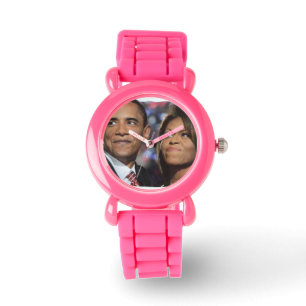 De Pulso relógio BARACK E MICHELLE OBAMA