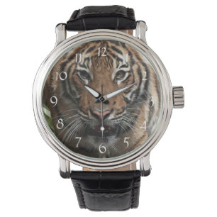 De Pulso Relógio da cara do tigre