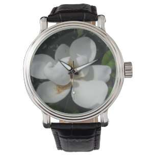 De Pulso Relógio da flor da magnólia