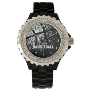 De Pulso Relógio   Personalizable do basquetebol com nome