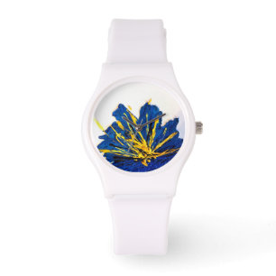 De Pulso Relógio real da arte da flor