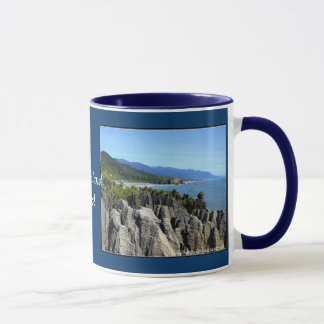 De "rochas Nova Zelândia!" Caneca de café