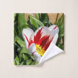 De Rosto Toalha da lavagem da tulipa