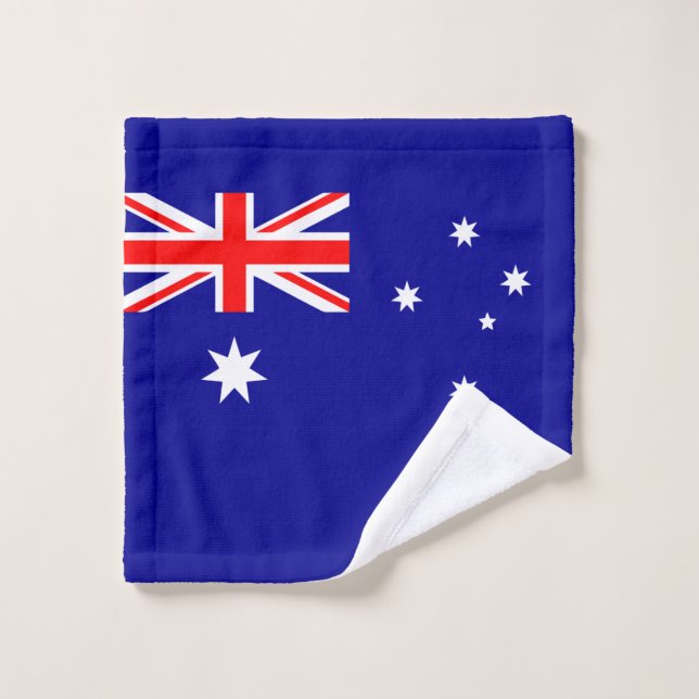 De Rosto Toalha Sinalizador da Austrália (Pano de lavar)