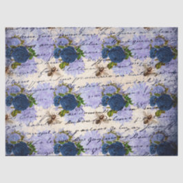 De Seda A Série Blue Bee Design 11 Papel Tissue
