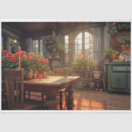 De Seda Algodão Encantado 4 Papel Decoupage