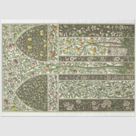 De Seda Art Nouveau Papel Decorativo para Limão