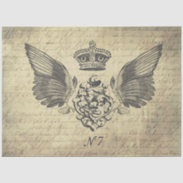 De Seda asas Desligar Papel Tecido