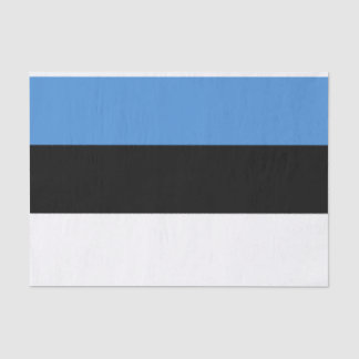 De Seda Bandeira do Papel Tecido da Estônia