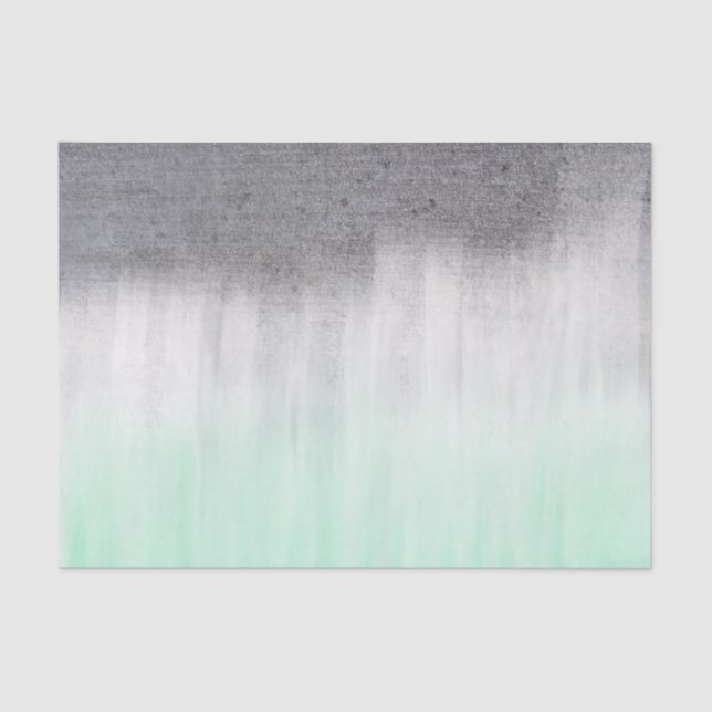 De Seda betão urbano, papel verde à menta (Frente )