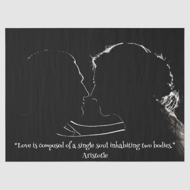 De Seda Casal no Papel Tecido do Amor (Frente )