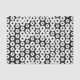 De Seda Círculos Papel tecidular