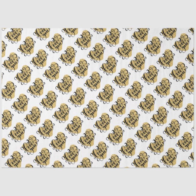 De Seda Eu Te Amo Papel Tecidual (Frente )