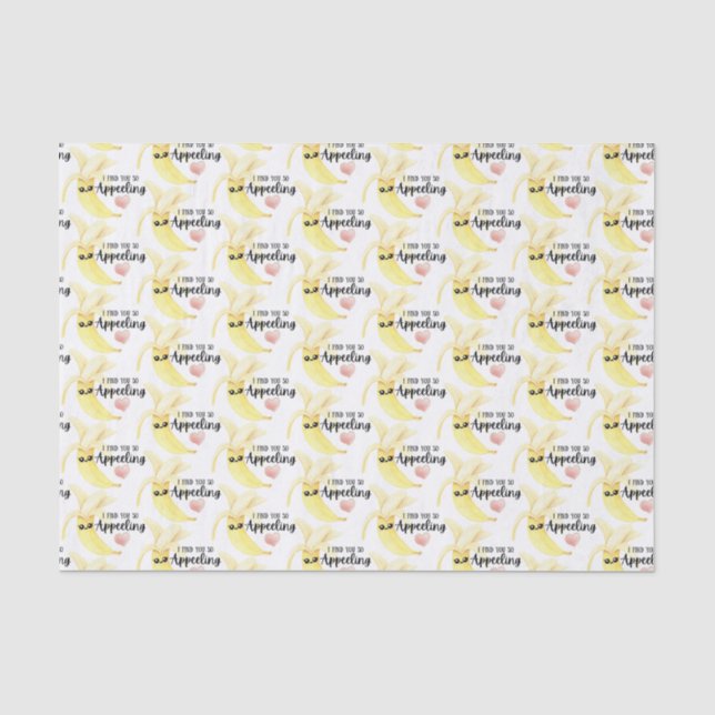 De Seda Eu Te Entendo Tão Aparente Papel Tecido Banana (Frente )