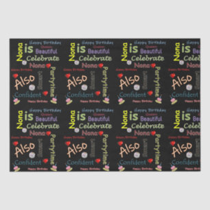De Seda Feliz Aniversário - Papel Tecidual Nona