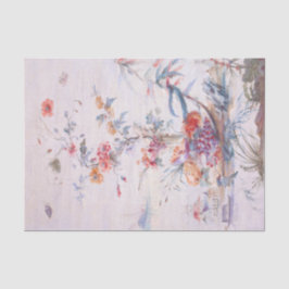 De Seda Impressão Chinoiserie Papel Tecido Floral