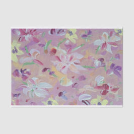 De Seda Lírios Do Papel Tecido Do Vale