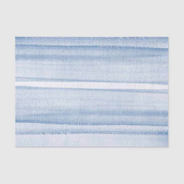 De Seda Marinho Azul - Cor d'água - Papel Tecido (Frente )