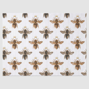 De Seda Mel Bee Series Design 15 Papel Tecido
