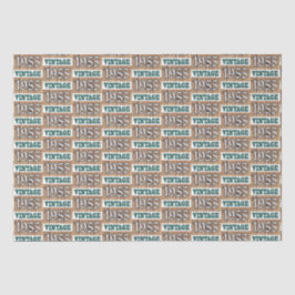 De Seda Nascer em papel tecidular 1955