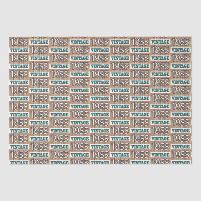 De Seda Nascer em papel tecidular 1955 (Frente )