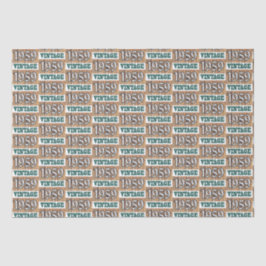 De Seda Nascer em papel tecidular 1959