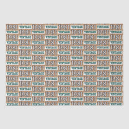 De Seda Nascer em papel tecidular 1981