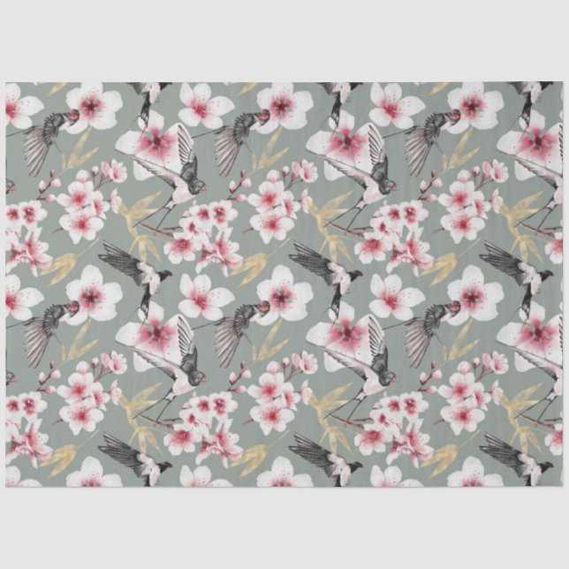 De Seda O Papel Tecido Design da Série Okinawa 2 (Frente )