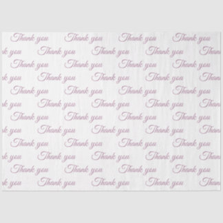 De Seda Obrigado Papel embrulhado