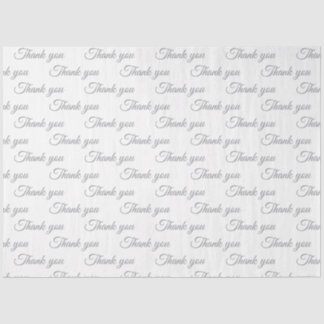 De Seda Obrigado Papel embrulhado