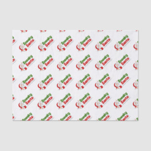 De Seda Papais noeis furtivos Logotipo 10lb Papel tecidula